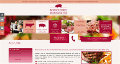 Desktop Screenshot of boucherie-charcuterie-diebold.com